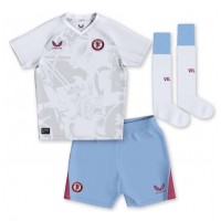 Koszulka piłkarska Aston Villa Moussa Diaby #19 Strój wyjazdowy dla dzieci 2023-24 tanio Krótki Rękaw (+ Krótkie spodenki)